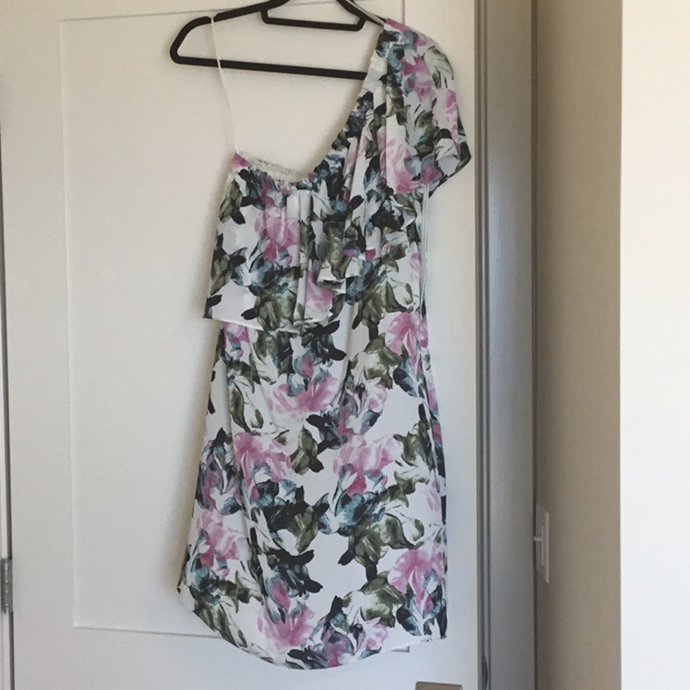 Vince Camuto one shoulder dress